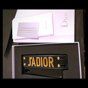 JADIOR Leather IPHONE X Case